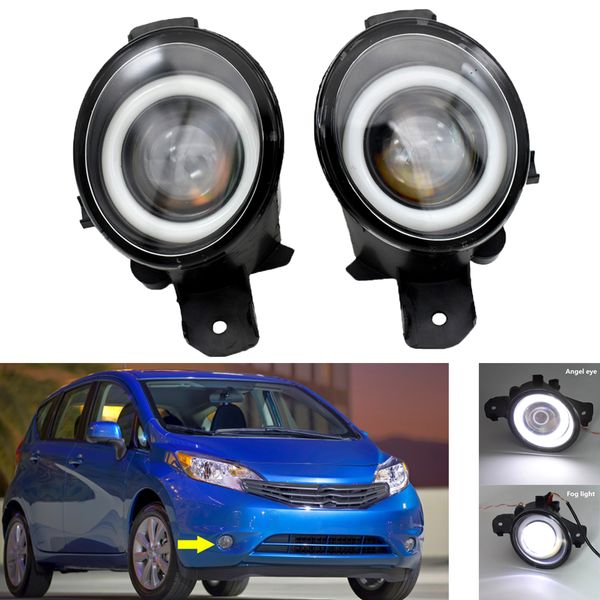 led angel eye daytime running lights fog lights for nissan versa note sr e12 u.s./ note n-tec u.k. 2014-2016
led angel eye daytime running lights fog lights for nissan versa note sr e12 u.s./ note n-tec u.k. 2014-2016