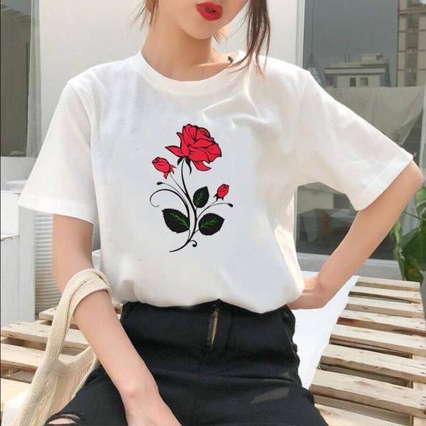 women's t-shirt harajuku funny women loose casual tshirts summer short sleeve o-neck cotton tee shirt femme, White
women's t-shirt harajuku funny women loose casual tshirts summer short sleeve o-neck cotton tee shirt femme, White