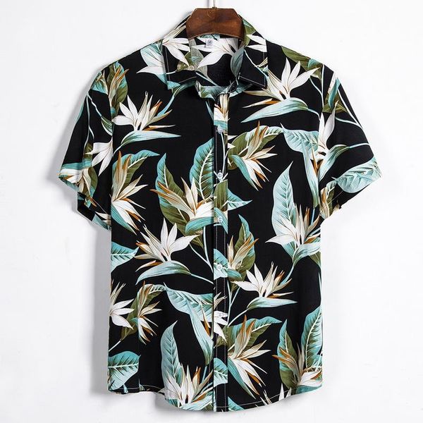 men's casual shirts heflashor hawaiian beach shirt summer sell 2021 fashion short sleeve floral loose plus size, White;black
men's casual shirts heflashor hawaiian beach shirt summer sell 2021 fashion short sleeve floral loose plus size, White;black
