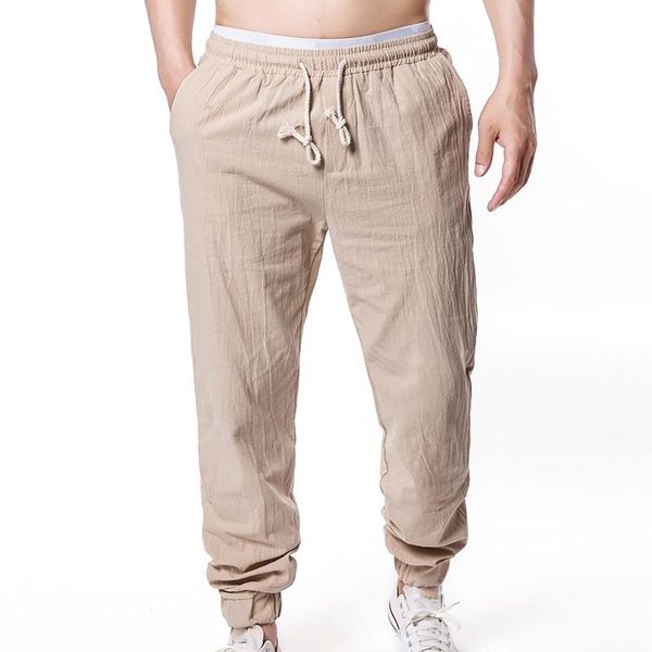 men's pants cargo trousers for men 2021 clothing sports harem cotton linen, Black
men's pants cargo trousers for men 2021 clothing sports harem cotton linen, Black