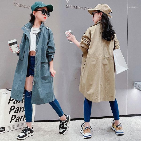 coat 2021 autumn children's windbreaker jacket for teenage girls kids x-long trench outerwear baby age 4 to 13years old1, Blue;gray
coat 2021 autumn children's windbreaker jacket for teenage girls kids x-long trench outerwear baby age 4 to 13years old1, Blue;gray