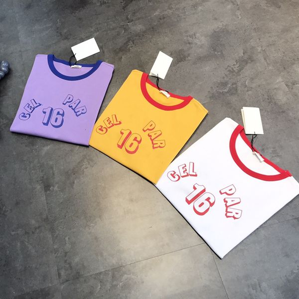 luxury design letter printed short sleeve t-shirt women's round neck pullover color matching casual loose bottomed shirt, White
luxury design letter printed short sleeve t-shirt women's round neck pullover color matching casual loose bottomed shirt, White