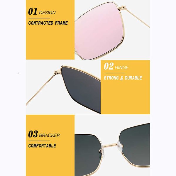luxury designer sunglasses rbrare square women brand designer retro alloy frame big sun glasses vintage gradient male oculos feminino 0622, White;black
luxury designer sunglasses rbrare square women brand designer retro alloy frame big sun glasses vintage gradient male oculos feminino 0622, White;black