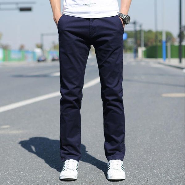 men's pants casual summer thin style trend versatile young work business loose straight elastic, Black
men's pants casual summer thin style trend versatile young work business loose straight elastic, Black