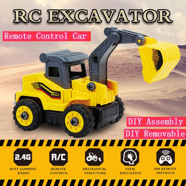 educational toy diy assembly rc truck bulldozer excavator tractor toy model removable engineering car diy digger car toy gifts
educational toy diy assembly rc truck bulldozer excavator tractor toy model removable engineering car diy digger car toy gifts
