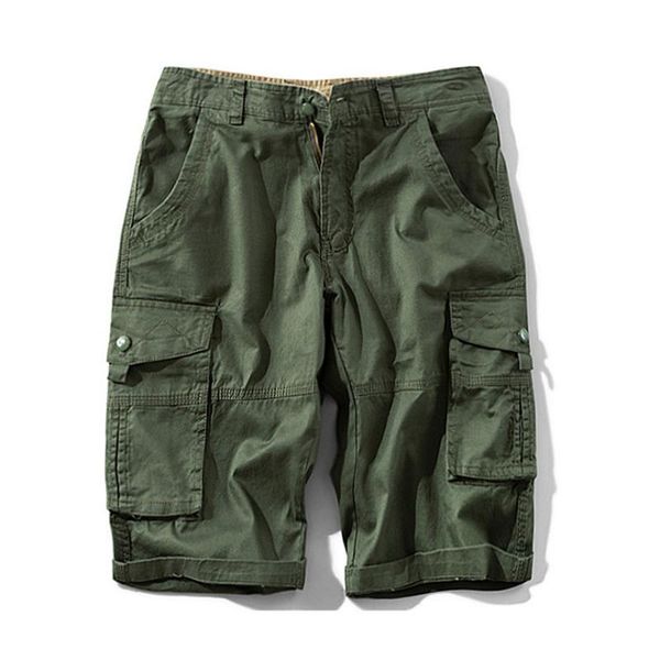 men's shorts drop summer 100%cotton men casual multi-pocket cargo army green breathable camouflage male, White;black
men's shorts drop summer 100%cotton men casual multi-pocket cargo army green breathable camouflage male, White;black