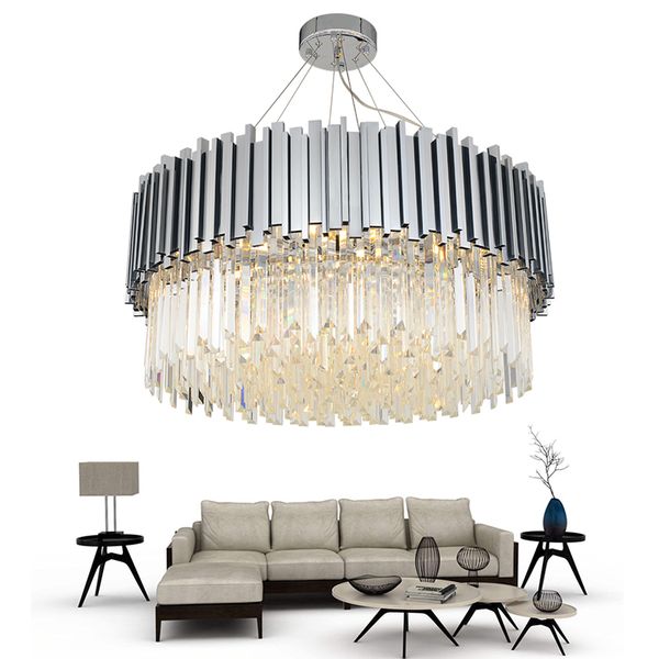 modern gold stainless steel lamp crystal chandelier big round light suspension lamp dining room bedroom led light fixtures
modern gold stainless steel lamp crystal chandelier big round light suspension lamp dining room bedroom led light fixtures