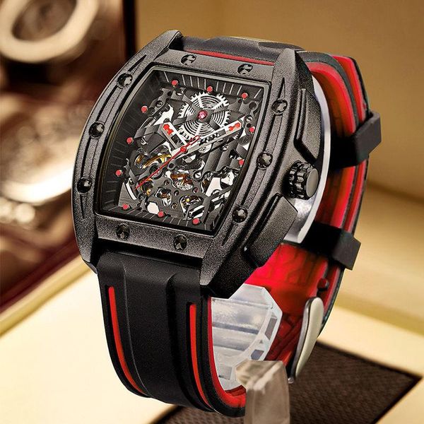 wristwatches apnuonr original design men's automatic hanical watch classic busin hollow waterproof brand 2021, Slivery;brown
wristwatches apnuonr original design men's automatic hanical watch classic busin hollow waterproof brand 2021, Slivery;brown