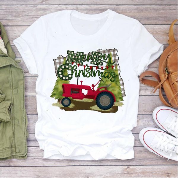 women christmas womens t shirts clothing truck plaid tree 90s year print lady tshirt ladies graphic female tee shirt, White
women christmas womens t shirts clothing truck plaid tree 90s year print lady tshirt ladies graphic female tee shirt, White