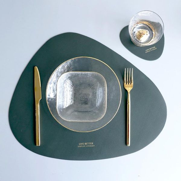 mats & pads leather placemat for dining table waterproof oilproof insulation combinatio coffee cup mat kitchen christmas home decor
mats & pads leather placemat for dining table waterproof oilproof insulation combinatio coffee cup mat kitchen christmas home decor