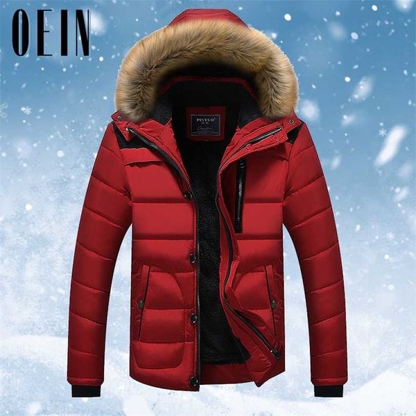 brand clothing parka men coats winter jacket thicken fur hooded waterproof outwear warm coat casual 's overcoat 211214, Black;brown
brand clothing parka men coats winter jacket thicken fur hooded waterproof outwear warm coat casual 's overcoat 211214, Black;brown