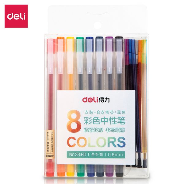 painting pens deli 33160 needle label key hand account small frh simple color neutral pen set 0.5 candy, Black;red
painting pens deli 33160 needle label key hand account small frh simple color neutral pen set 0.5 candy, Black;red