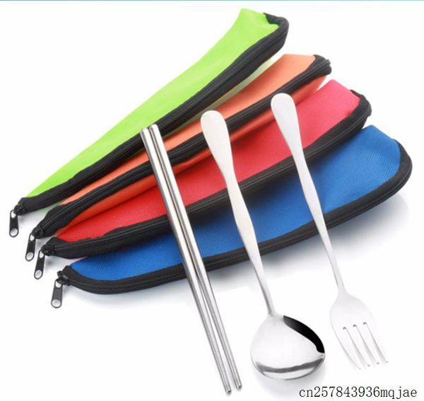 dinnerware sets 100sets cutlery set spoon fork dinner tableware in cloth bag stainless steel outdoor lunch tool
dinnerware sets 100sets cutlery set spoon fork dinner tableware in cloth bag stainless steel outdoor lunch tool