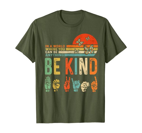 In A World Where You Can Be Anything Be Kind Butterfly Retro T-Shirt, Mainly pictures
In A World Where You Can Be Anything Be Kind Butterfly Retro T-Shirt, Mainly pictures