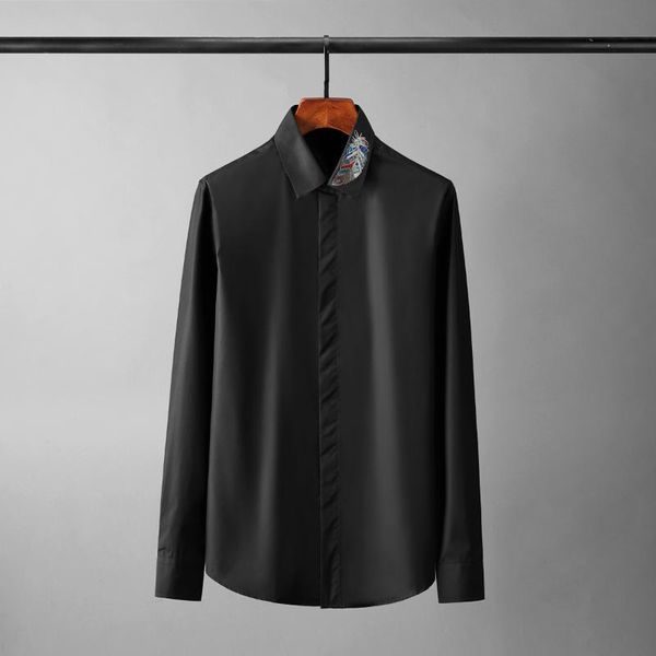 minglu white black male shirts long sleeve feather diamond man fashion slim fit party mens dress 2xl men's casual
minglu white black male shirts long sleeve feather diamond man fashion slim fit party mens dress 2xl men's casual