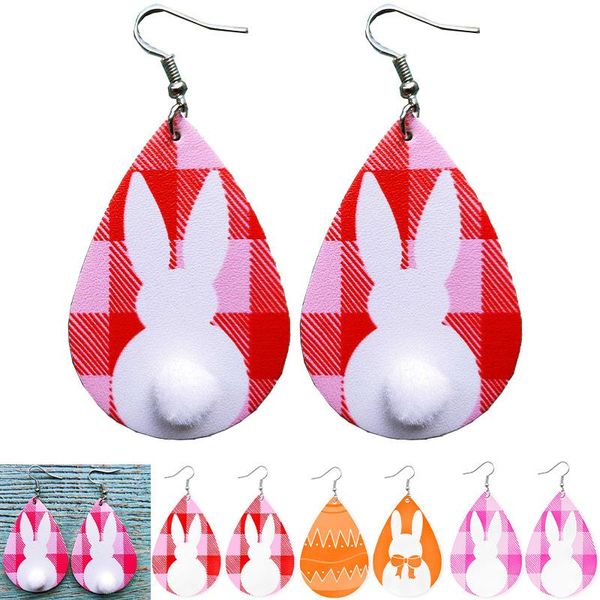 dangle & chandelier easter printed plaid leather drop earrings tail hair ball creative cute ear jewelry gift, Silver
dangle & chandelier easter printed plaid leather drop earrings tail hair ball creative cute ear jewelry gift, Silver