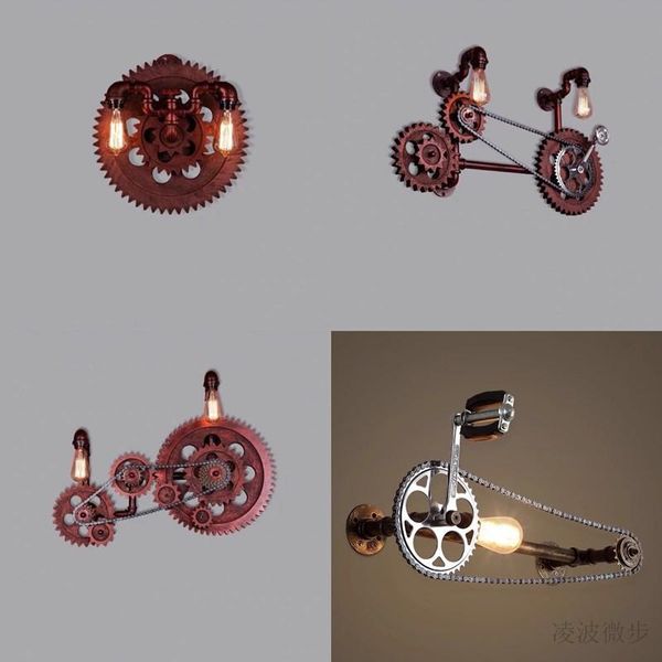 nostalgic industrial wind iron wall lamp creative personality gear restaurant corridor bar coffee shop water pipe
nostalgic industrial wind iron wall lamp creative personality gear restaurant corridor bar coffee shop water pipe