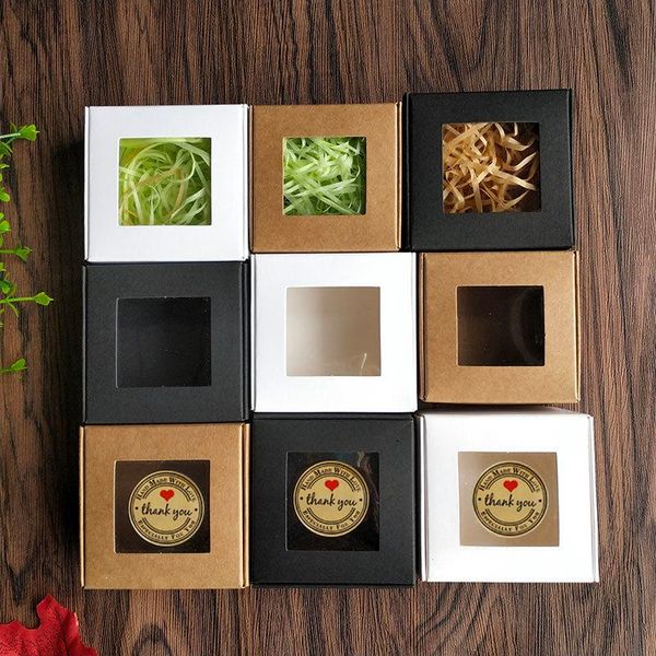 gift wrap 10pcs small box with transparent window kraft paper package soap thank you sticker for wedding birthday christmas party
gift wrap 10pcs small box with transparent window kraft paper package soap thank you sticker for wedding birthday christmas party