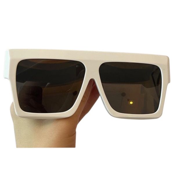 sunglasses fashion oversized square women vintage sun glasses zonnebril dames uv400, White;black
sunglasses fashion oversized square women vintage sun glasses zonnebril dames uv400, White;black