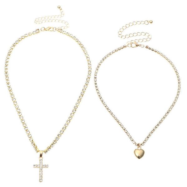 alloy love cross choker necklace for women jewelry collares friends chains girl novel accessories aesthetics suspension xl10260 chokers, Golden;silver
alloy love cross choker necklace for women jewelry collares friends chains girl novel accessories aesthetics suspension xl10260 chokers, Golden;silver