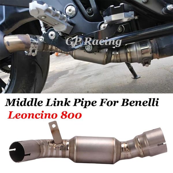 motorcycle exhaust system slip on for benelli leoncino 800 escape titanium alloy middle link pipe catalyst delete eliminator enhanced
motorcycle exhaust system slip on for benelli leoncino 800 escape titanium alloy middle link pipe catalyst delete eliminator enhanced