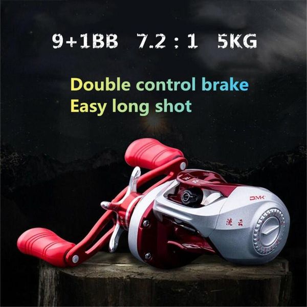baitcasting reels mounchain metal fishing wheel reel 9+1bb 7.2:1 speed ratio stainless steel bearings 5kg power load
baitcasting reels mounchain metal fishing wheel reel 9+1bb 7.2:1 speed ratio stainless steel bearings 5kg power load