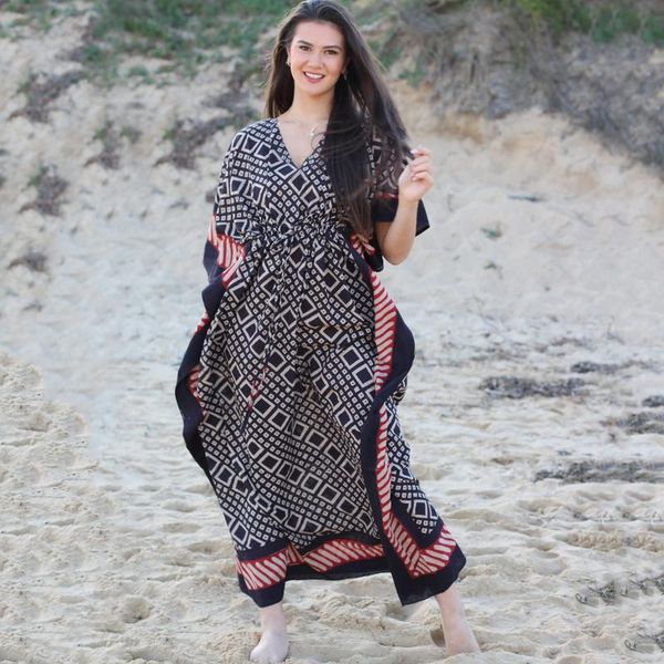 tunic bikini cover-ups bohemian printed loose summer beach dress chiffon women wear swim suit cover up q1071 women's swimwear, White;black
tunic bikini cover-ups bohemian printed loose summer beach dress chiffon women wear swim suit cover up q1071 women's swimwear, White;black