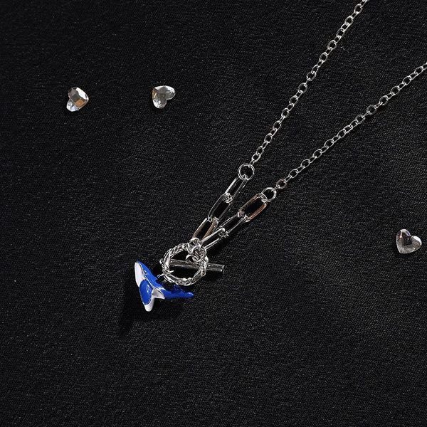 bangle hm-68 necklace female original design simple blue whale pendant front buckle ins style fashion clavicle chain, Black
bangle hm-68 necklace female original design simple blue whale pendant front buckle ins style fashion clavicle chain, Black