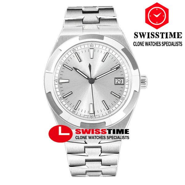 v8f overseas 4500v ultra-thin a5100 self winding automatic mens watch 41mm silver dial stick markers stainless steel bracelet super edition, Slivery;brown
v8f overseas 4500v ultra-thin a5100 self winding automatic mens watch 41mm silver dial stick markers stainless steel bracelet super edition, Slivery;brown