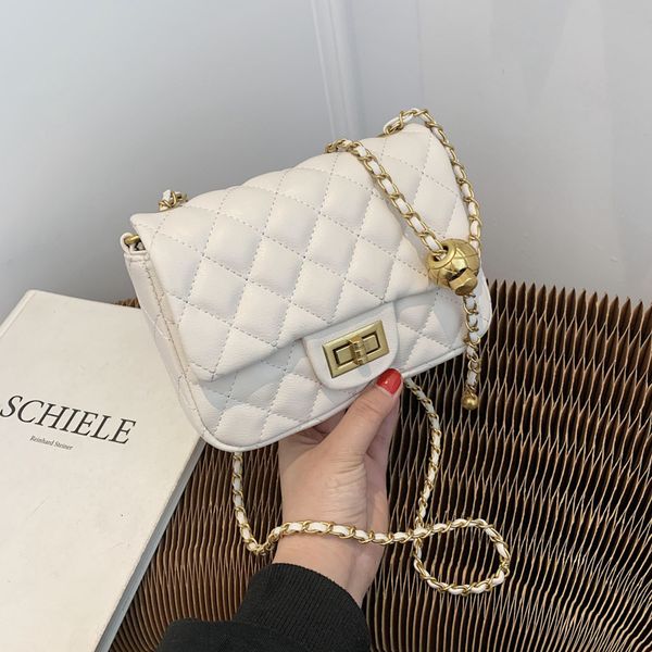 evening bag trendy style small fragrance women's korean version lingge golden ball chain messenger texture single shoulder 66
evening bag trendy style small fragrance women's korean version lingge golden ball chain messenger texture single shoulder 66