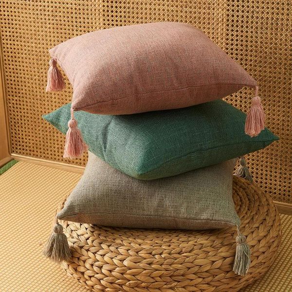 cushion/decorative pillow home decorative pure color cotton tassel cover for simple art style square cushion without core
cushion/decorative pillow home decorative pure color cotton tassel cover for simple art style square cushion without core