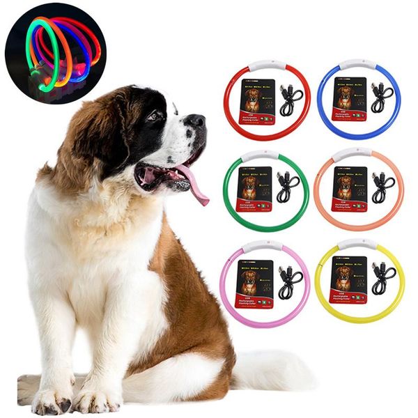 adjustable usb charging dog collar led night glowing luminous flashing pets necklace outdoor safety supplies collars & leashes
adjustable usb charging dog collar led night glowing luminous flashing pets necklace outdoor safety supplies collars & leashes