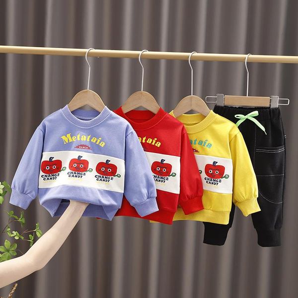 clothing sets baby girls boys 2021 spring autumn fashion children letter cartoon t shirt pants toddler infant kids clothes, White
clothing sets baby girls boys 2021 spring autumn fashion children letter cartoon t shirt pants toddler infant kids clothes, White
