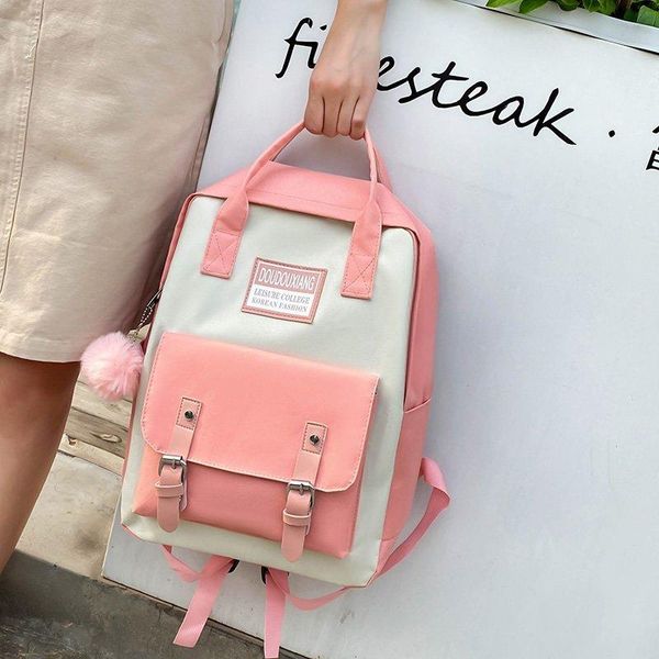 backpack 5 pcs sets canvas school bags for teenage girls women trend female nylon casual student shoulder bag
backpack 5 pcs sets canvas school bags for teenage girls women trend female nylon casual student shoulder bag
