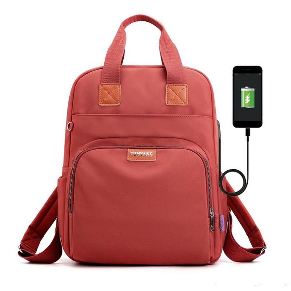 backpack usb charging women for student lapbag 15.6 inch travel waterproof handbag solid color teenengers girls
backpack usb charging women for student lapbag 15.6 inch travel waterproof handbag solid color teenengers girls