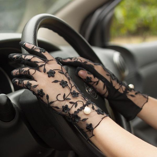 five fingers gloves ladies 2021 summer elegant fashion lace rose sunscreen anti-slip driving short style breathable women fs38, Blue;gray
five fingers gloves ladies 2021 summer elegant fashion lace rose sunscreen anti-slip driving short style breathable women fs38, Blue;gray