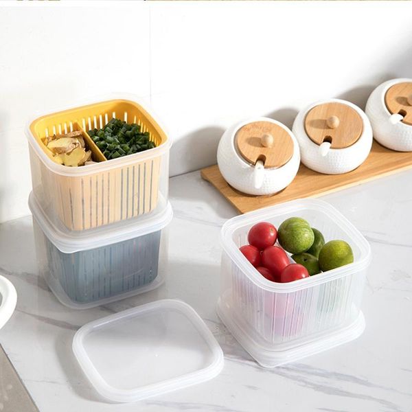4pcs drain fresh box compartmentalized green onion storage kitchen sealed refrigerator fresh-keeping bottles & jars
4pcs drain fresh box compartmentalized green onion storage kitchen sealed refrigerator fresh-keeping bottles & jars