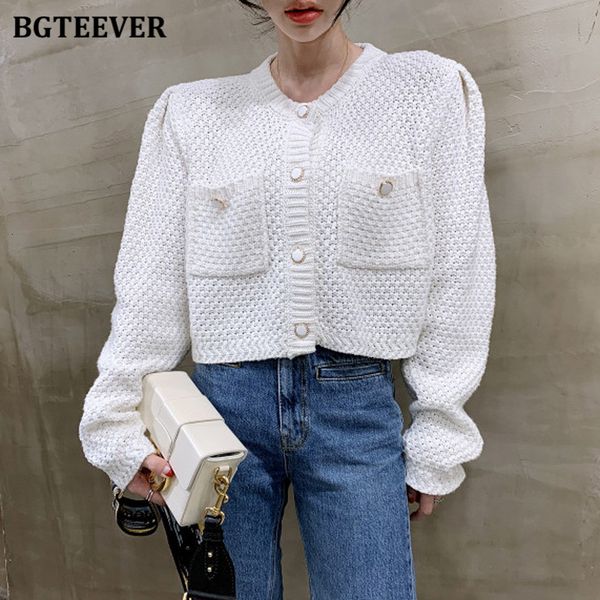sweaters stylish women single-breasted open stitch sweater casual o-neck long sleeve pockets female short knitted cardigans cghk, White;black
sweaters stylish women single-breasted open stitch sweater casual o-neck long sleeve pockets female short knitted cardigans cghk, White;black