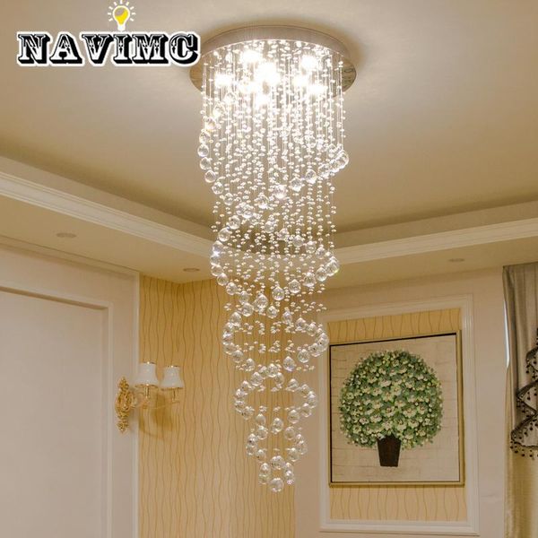 modern led crystal chandeliers light fixture for staircase stair lights luxury el villa vanity bedroom hanging lamp
modern led crystal chandeliers light fixture for staircase stair lights luxury el villa vanity bedroom hanging lamp