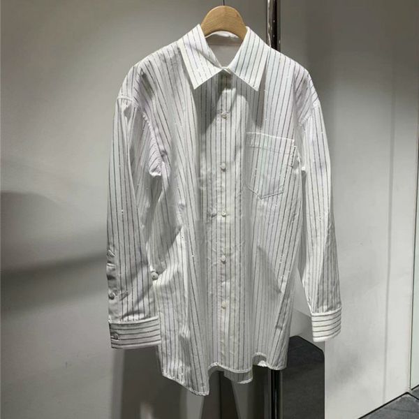 knits 2021 style in spring and summer fashion classic easy matching design diamond stripe casual loose long sleeve shirt women a2, White
knits 2021 style in spring and summer fashion classic easy matching design diamond stripe casual loose long sleeve shirt women a2, White