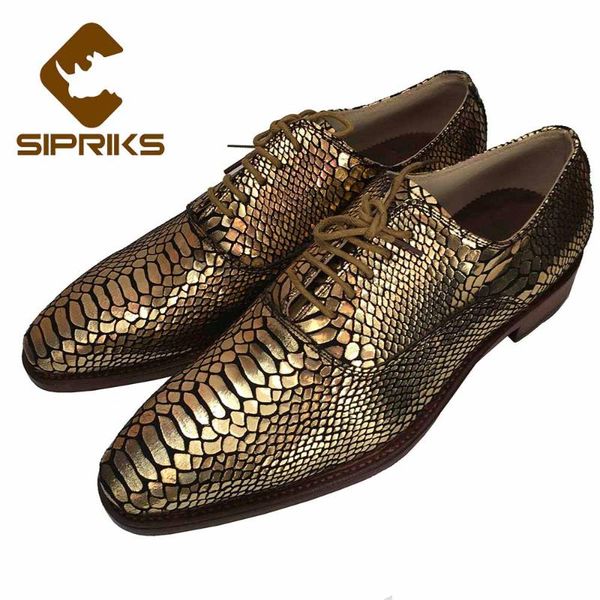 dress shoes sipriks luxury mens goodyear welted gold snakeskin wedding flats suits gents oxfords men business office, Black
dress shoes sipriks luxury mens goodyear welted gold snakeskin wedding flats suits gents oxfords men business office, Black