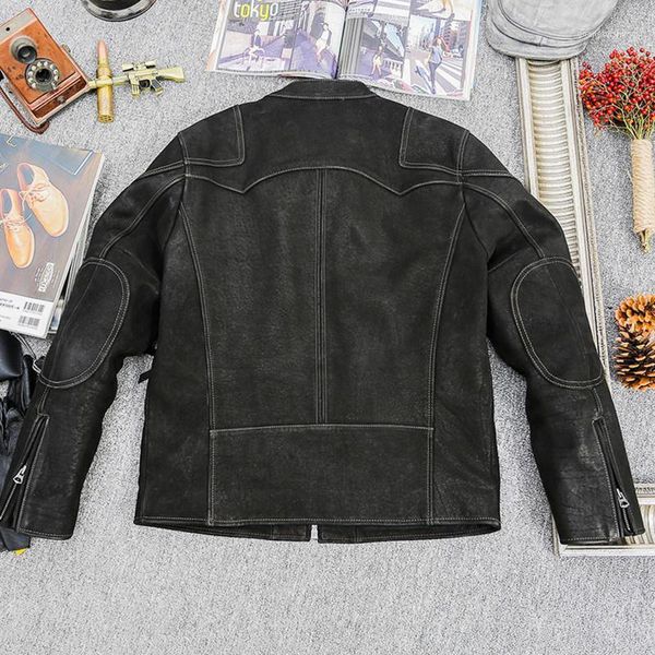 men's leather & faux 2021 black motorcycle style genuine jacket men large size 3xl real natural cow suede spring slim fit short biker c
men's leather & faux 2021 black motorcycle style genuine jacket men large size 3xl real natural cow suede spring slim fit short biker c