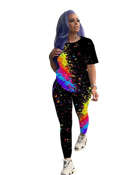 plus size tracksuits graffiti print tracksuit woman short sleeve o neck t-shirt tight trousers fashion 2 piece set active wear outfit 3xl, Gray
plus size tracksuits graffiti print tracksuit woman short sleeve o neck t-shirt tight trousers fashion 2 piece set active wear outfit 3xl, Gray