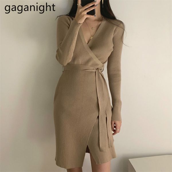 v neck bodycon wrap sweater dress women spring long sleeve sashes tied mini slim knitted elegant cloth 210601, Black;gray
v neck bodycon wrap sweater dress women spring long sleeve sashes tied mini slim knitted elegant cloth 210601, Black;gray