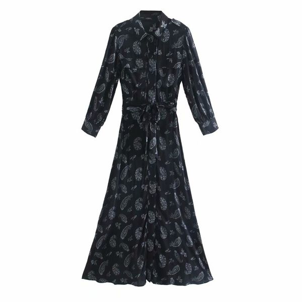zxoj cool waist belt women ankle-length dress summer fashion pocket ladies long flower print female slim girls chic 210527, Black;gray
zxoj cool waist belt women ankle-length dress summer fashion pocket ladies long flower print female slim girls chic 210527, Black;gray