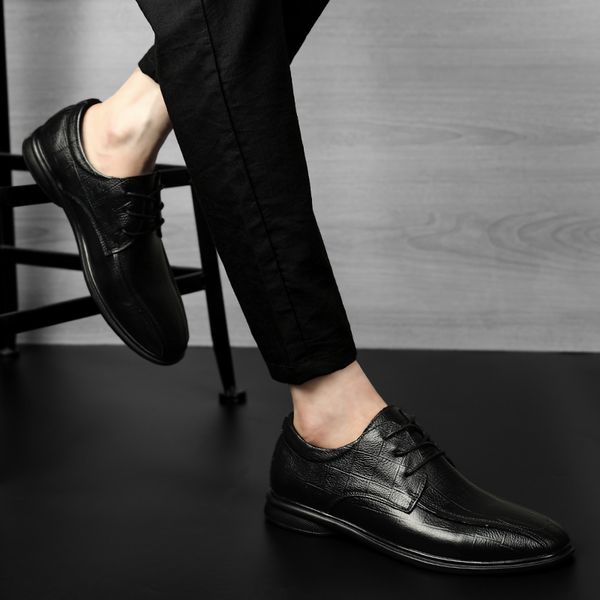 dress shoes men's genuine leather formal lace up handmade retro fashion elegant work slip on oxford footwear c1rz, Black
dress shoes men's genuine leather formal lace up handmade retro fashion elegant work slip on oxford footwear c1rz, Black