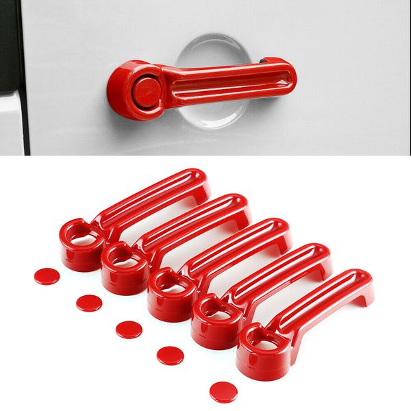 red exterior door handle trim & tailgate handles cover for jeep wrangler jk jku 07-17 4door
red exterior door handle trim & tailgate handles cover for jeep wrangler jk jku 07-17 4door