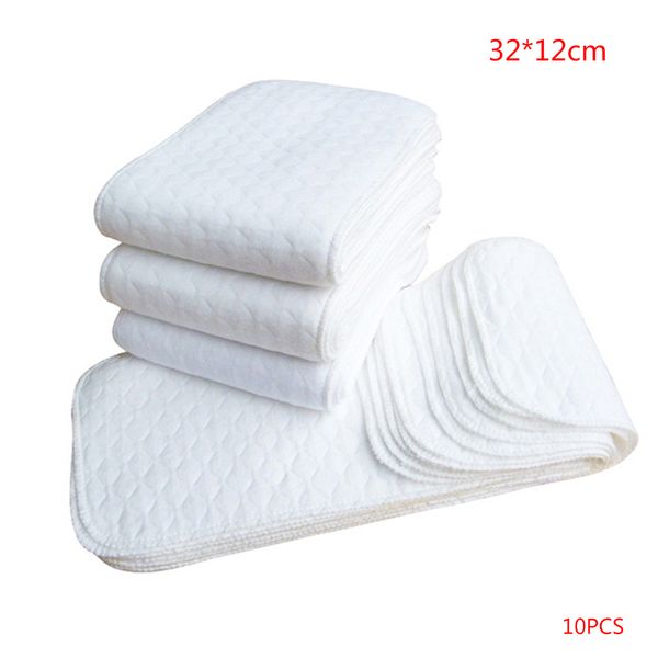 10pcs reusable baby diapers cloth diaper inserts 1 piece 3 layer insert 100% cotton washable baby care products
10pcs reusable baby diapers cloth diaper inserts 1 piece 3 layer insert 100% cotton washable baby care products