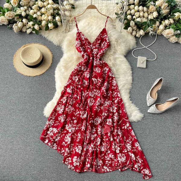 bohemian summer women irregular chiffon long dress beach party v-neck ruffle high waist spaghetti strap vestidos 2021 new, Black;gray
bohemian summer women irregular chiffon long dress beach party v-neck ruffle high waist spaghetti strap vestidos 2021 new, Black;gray