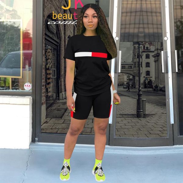 women's tracksuits two piece set biker shorts t-shirts women sport tracksuit jogger sweatsuit female outfit summer matching sets, Gray
women's tracksuits two piece set biker shorts t-shirts women sport tracksuit jogger sweatsuit female outfit summer matching sets, Gray